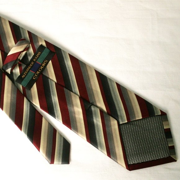 Tie - Colours by Alexander Julian - Picture 2 of 2